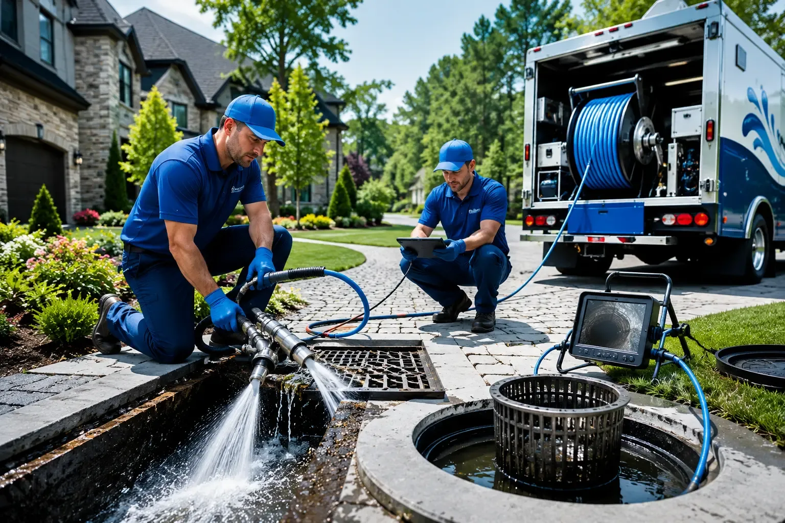 Local outdoor drain cleaning professionals in Campbelltown, PA